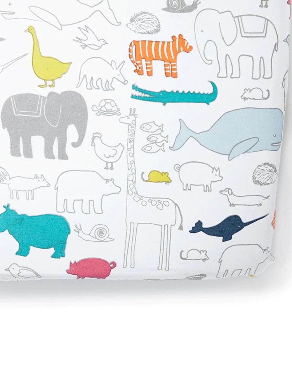 Petite Pehr Crib Sheet Noah’s Ark
